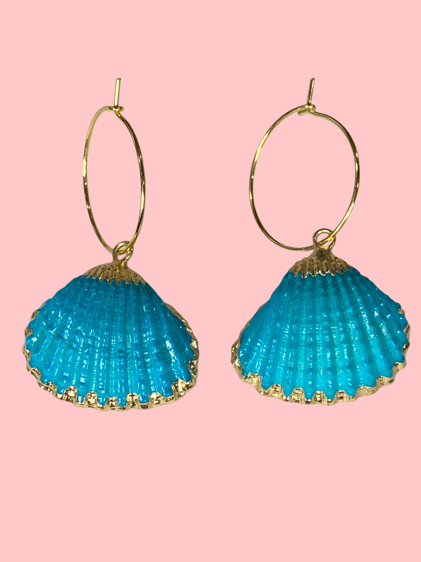 Teal Ocean Earrings