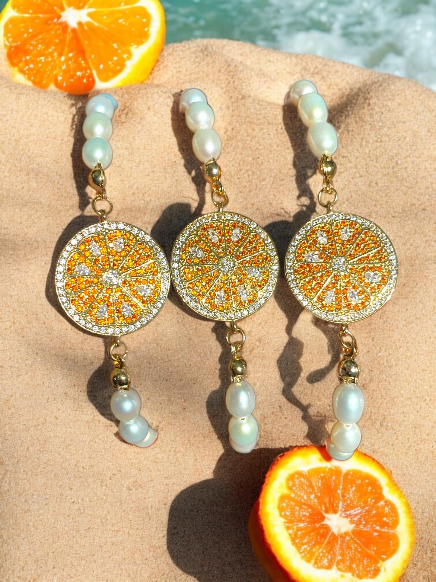 Orange Citrus Bracelet