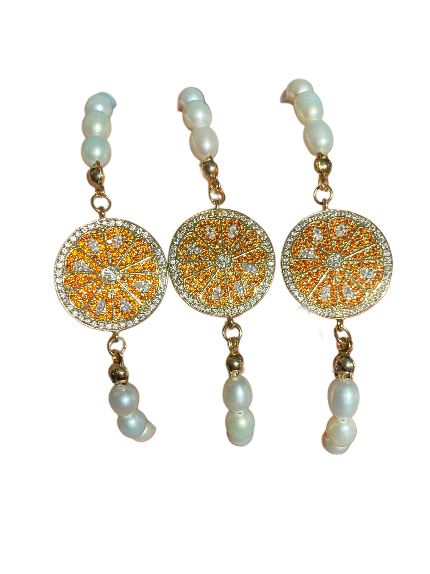 Orange Citrus Bracelet