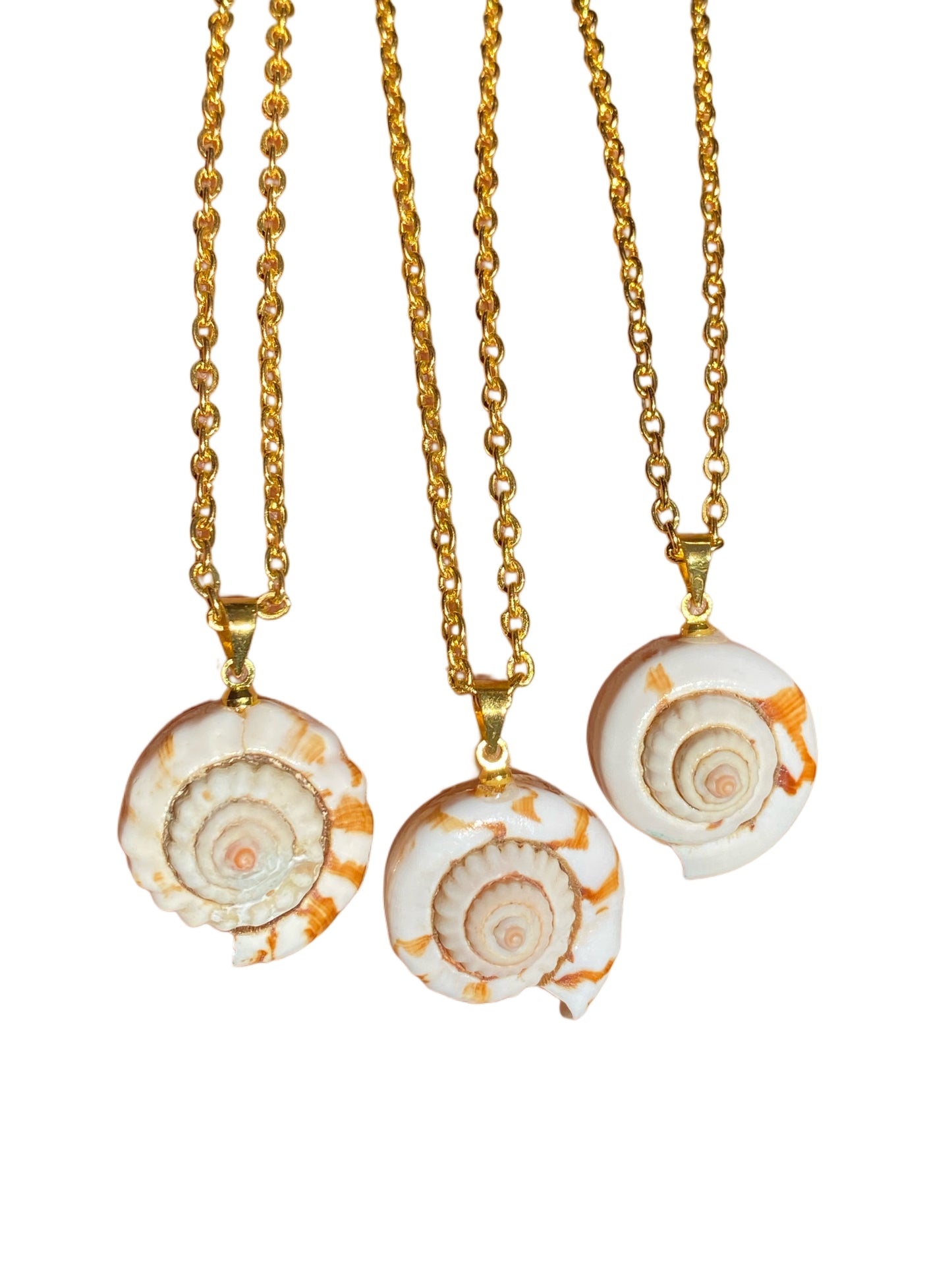 Golden Spiral Necklace