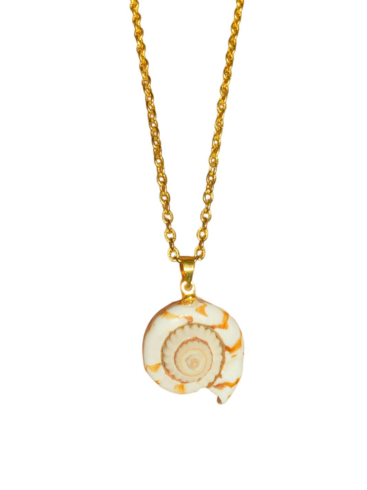 Golden Spiral Necklace